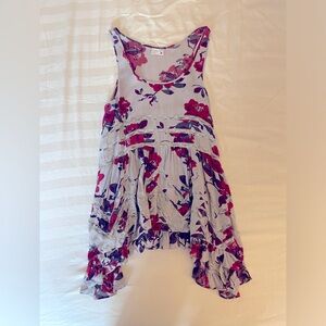 Free People Intimately Free Flowing Tank in Floral Patttern